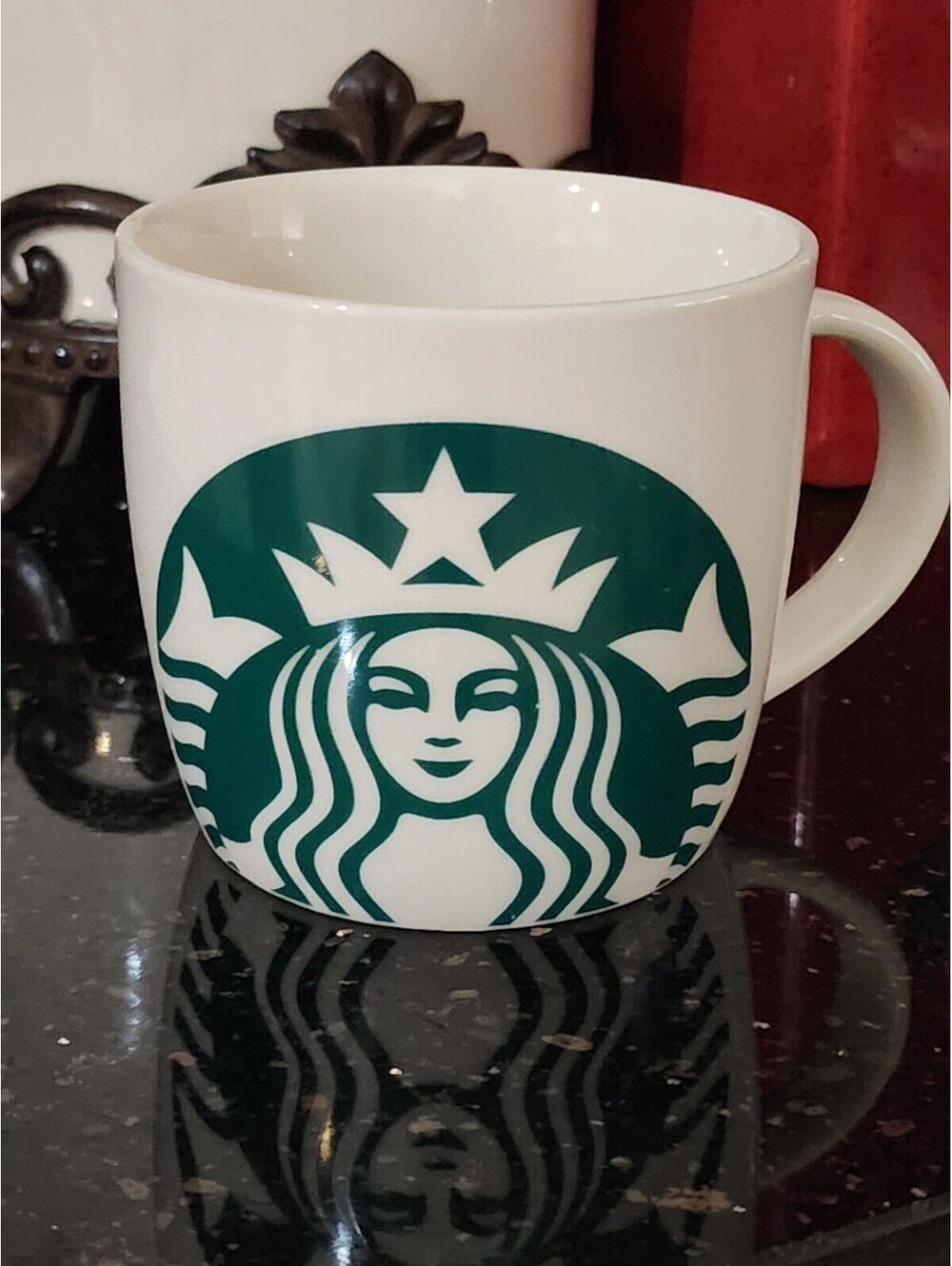 Taza Clasica Starbucks 14 Oz 414ml Ceramica Blanca Brillante 2017